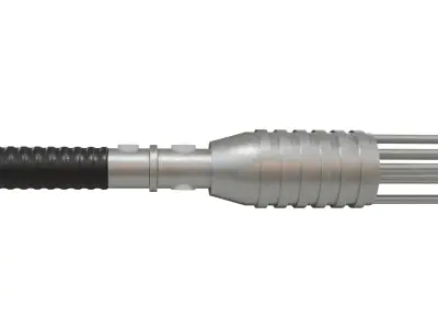 Tactical Stun Gun Low-poly 3D model