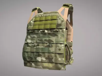 Plate Carrier Vest Crye JPG 2 -MD Project 3D model