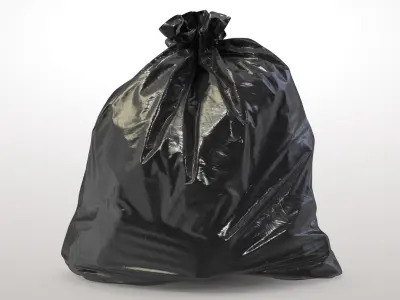 Garbage Bag 01 3D model