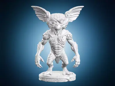 Gremlin Creature Miniature Collectible Figure 3D print model