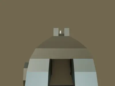 Walther PPKS Low Poly Pixel Art Free low-poly 3D model