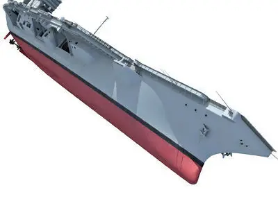 Set of 2 US Navy Ships  3D model