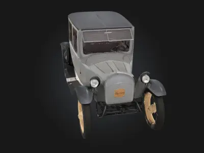 Vintage Elegance The Grace of a Bygone Era 3D model