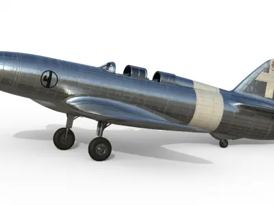Caproni Campini 3D model