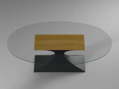 Dining table 3d model Free 3D model