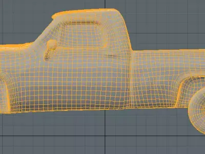 Chevrolet C10 1985 Pickup Truck  High-Quality 3D Model 3D model