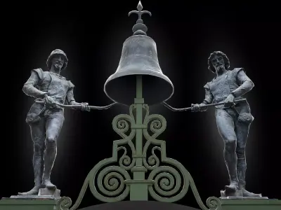 Mikez and Jakez Low-poly 3D model