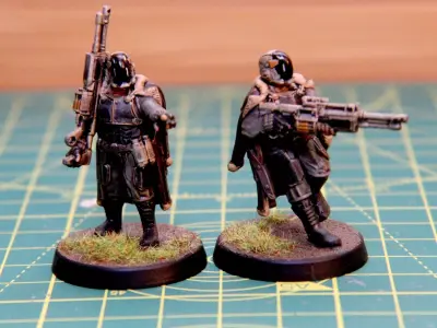 Lucian Blackguard - Snipers 3D print model