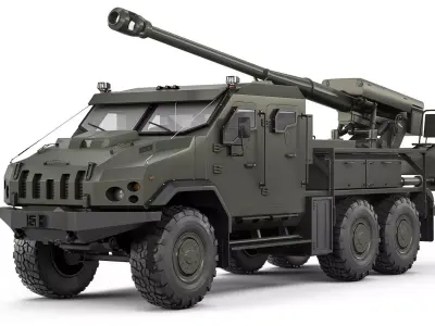 SPH 2S22 Bogdana 4 2023 3D model