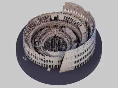 Colosseum Rome 3D model