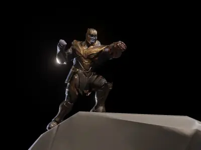 Thanos Free 3D model