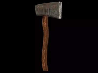 AXE LOW POLY MODEL Low-poly 3D model