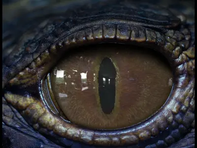 Creature Eyes Vol 08 - PBR Low-poly 3D model