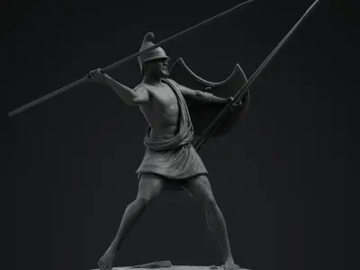 Peltast 3D print model