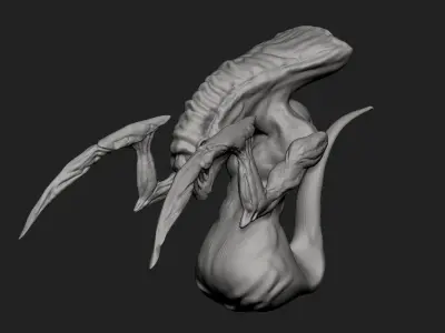 Alien Creature 3D print model order