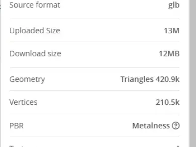 Cartoon Cat by Tripo Free 3D model