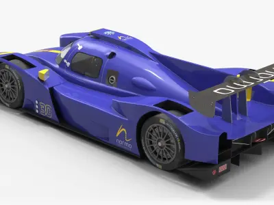 Norma M30 IMSA Prototype Challenge Season 2019 3D model