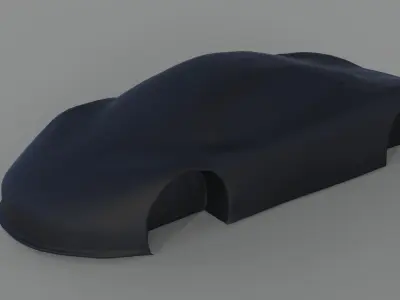 Car Body Concept 1 Free 3D model