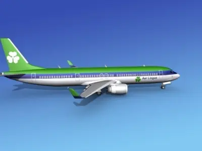 Boeing 737-900ER Aer Lingus 3D model