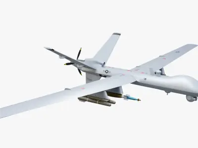MQ-9 Reaper 3D model buy