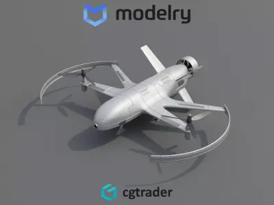 Naval Drones 3D model