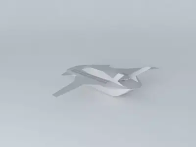 ARGO AIRCRAFTS VAD110 Intruder in flight 3D model