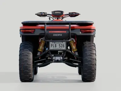 Generic Work Quad 3D model