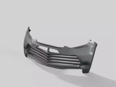 bumpers tuning part auto garage  3D model