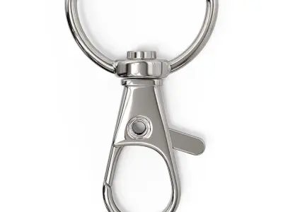 Small Hook Lanyard Clip Low-poly 3D model