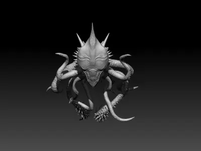 alien 3D modeling print files 3D print model