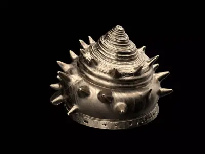 shell helmet 3D model