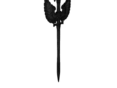 Red Phoenix Fantasy Sword 3D model