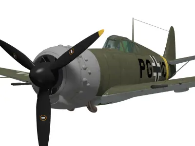Bloch MB157 3D model