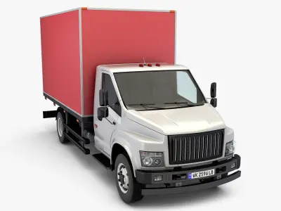 Truck Box v 2 3D model