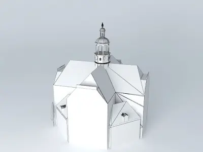 The New Church Groningen Free 3D model