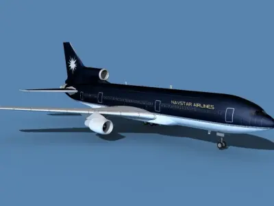 Lockheed L-1011-50 Navstar Airlines 3D model