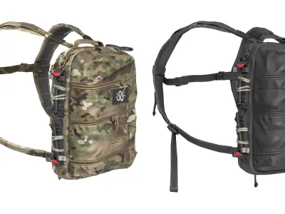 DELTA BAG Low-poly 3D model