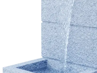 Anaconda Block Wall Fountain 3D model