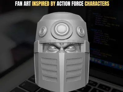 Ironblood Kit 3D printable File For Action Figures 3D print model