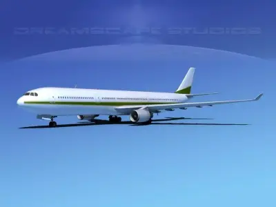 Airbus A330-300 Corporate 6 3D model