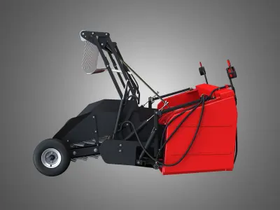 Forage Harvester Head 3D model