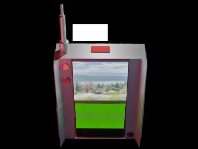 Communication Device Free low-poly 3D model