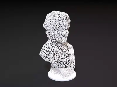Mozart Bust 3D print model