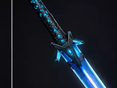 Glacius Blade  3D model