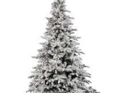 Red and White Ball Ornament with Swirl Design Free 3D model