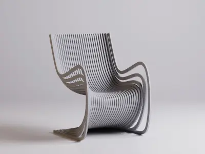 Parametric Chair 3D model