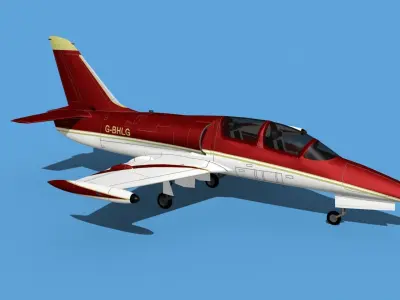 Aero Vodochody L-39C Albatross V23 3D model