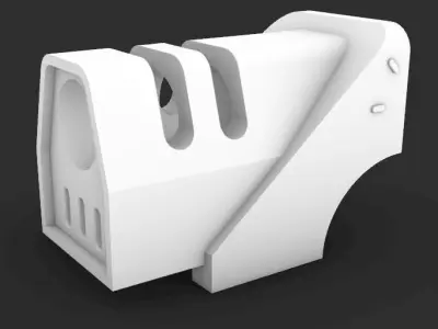 Lightsaber Blaster 3D print model
