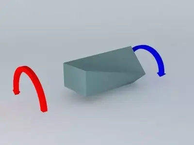 Torque two arrows Free 3D model