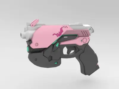 DVa Light Gun 3D model